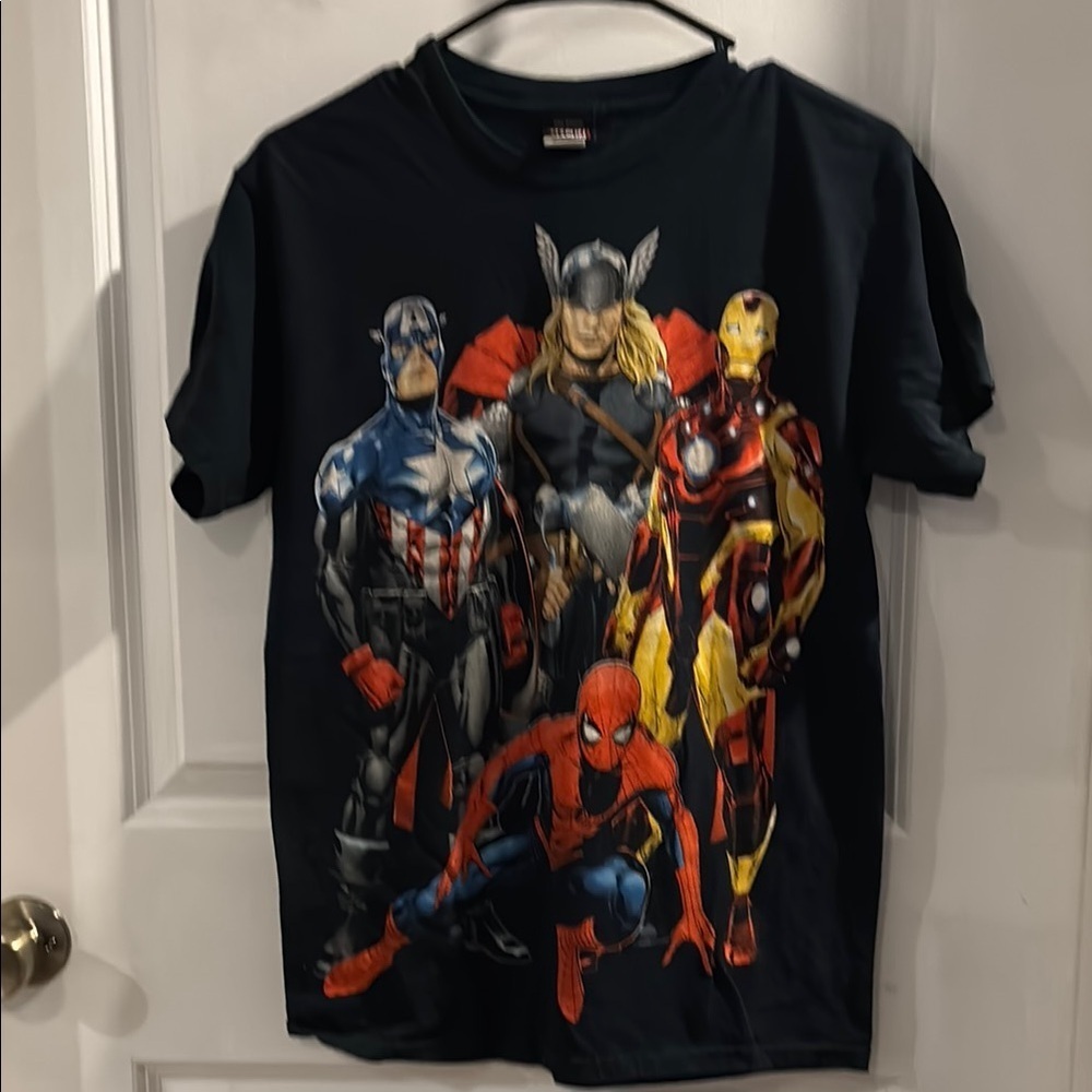 Superhero Team Kids  T-Shirt/ Marvel/ Spider-Man/ Thor/